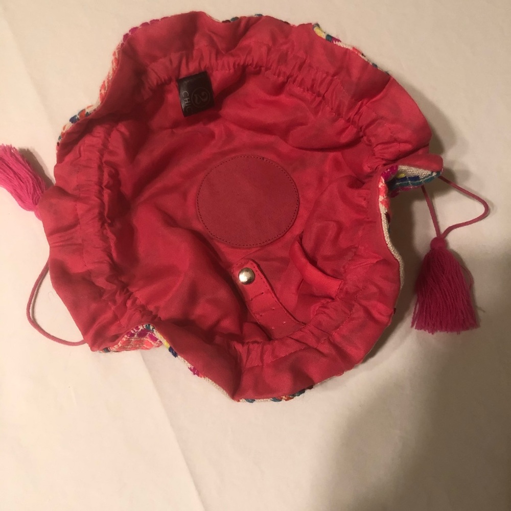 2 CHIC Pull String Purse NWOT - Picture 3 of 4